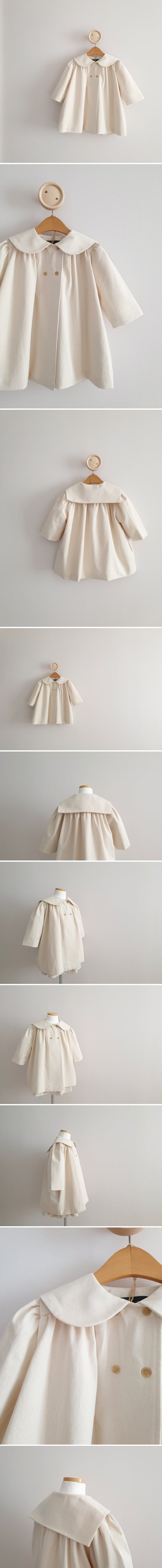 Eclair - Korean Children Fashion - #prettylittlegirls - Darling Trench Jacket