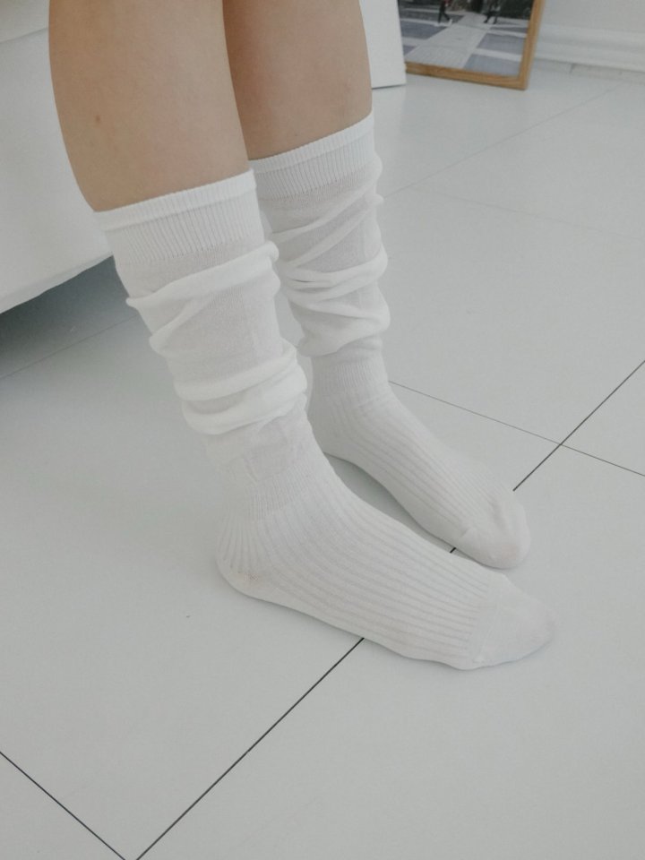 Eeiitt - Korean Women Fashion - #momslook - Midi Knee Socks - 7