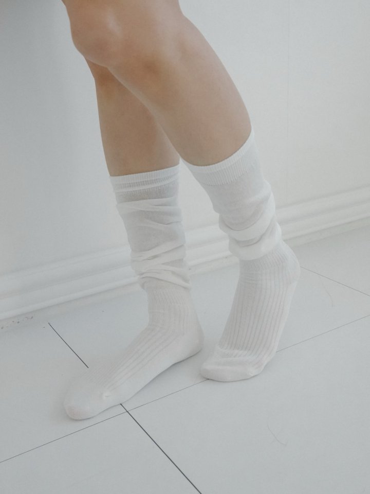 Eeiitt - Korean Women Fashion - #momslook - Midi Knee Socks - 9