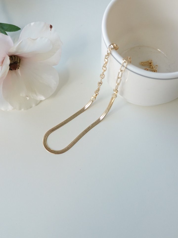 Eeiitt - Korean Women Fashion - #momslook - Uno Snake Necklace - 2
