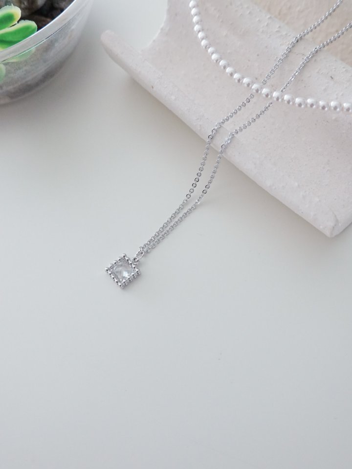 Eeiitt - Korean Women Fashion - #womensfashion - Stephanus Layered Pearl Necklace - 4