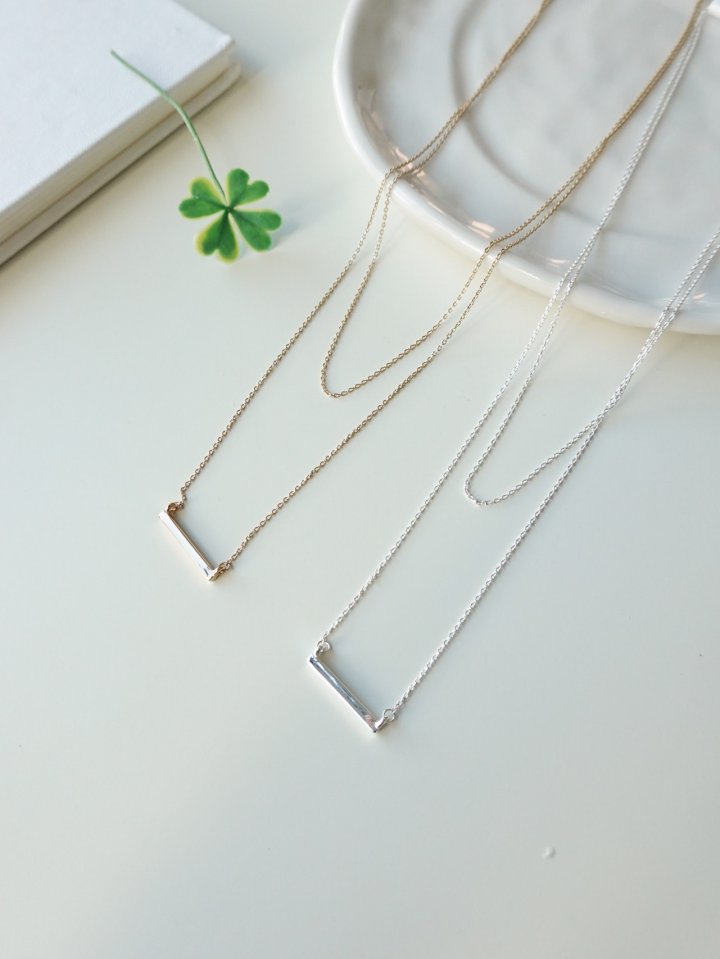 Eeiitt - Korean Women Fashion - #momslook - Lu Layered Necklace - 8