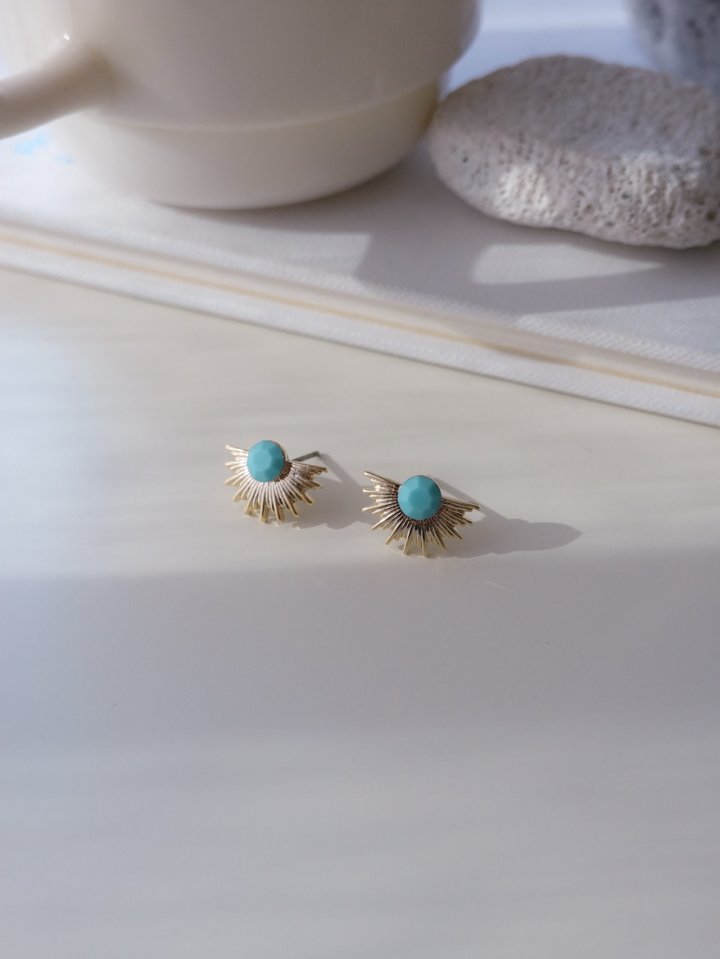 Eeiitt - Korean Women Fashion - #womensfashion - Inga Sunshine Earring - 4