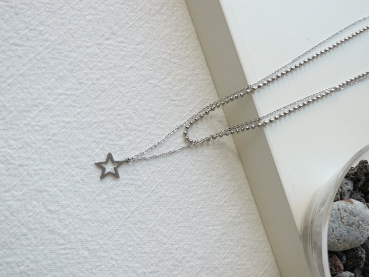 Eeiitt - Korean Women Fashion - #momslook - Susin Thestar Layered Necklace