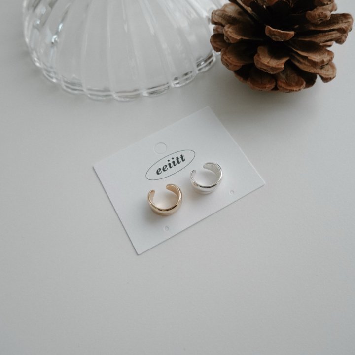 Eeiitt - Korean Women Fashion - #momslook - Diony Simple Earcuff - 10