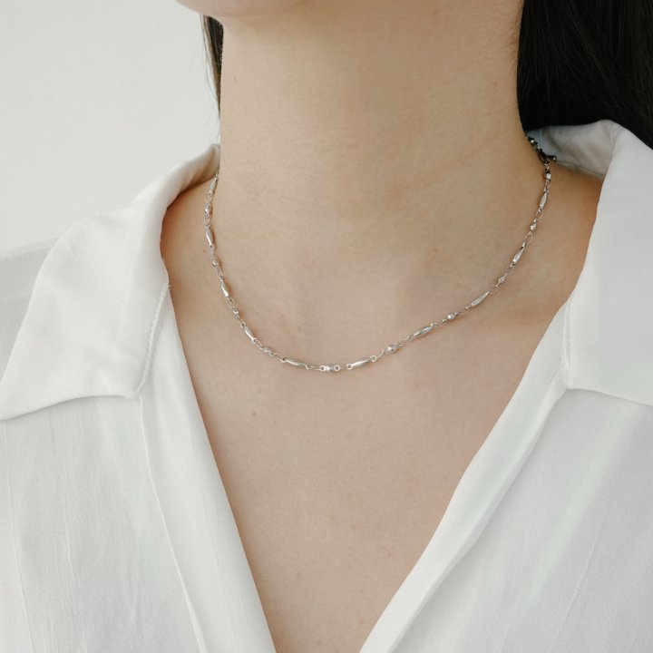 Eeiitt - Korean Women Fashion - #momslook - Tritiny Surgical Necklace - 11