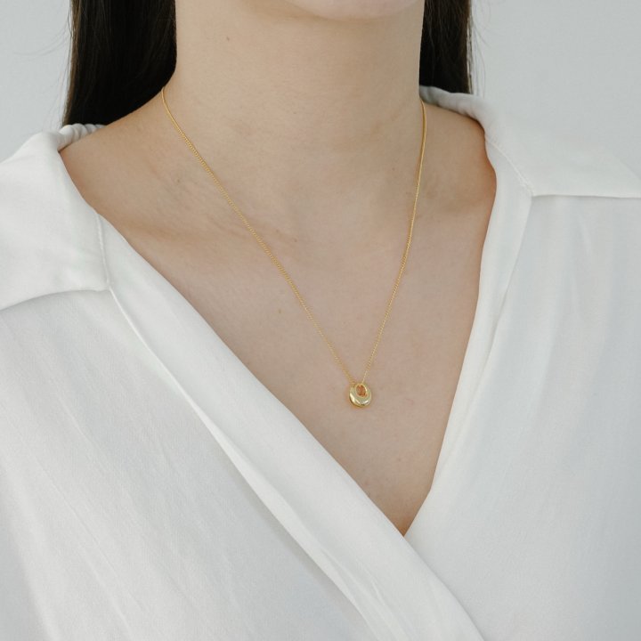 Eeiitt - Korean Women Fashion - #momslook - Mini Crering Necklace - 10