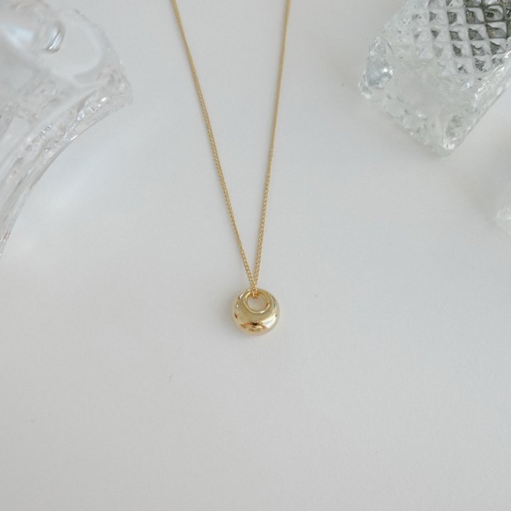 Eeiitt - Korean Women Fashion - #momslook - Mini Crering Necklace - 2