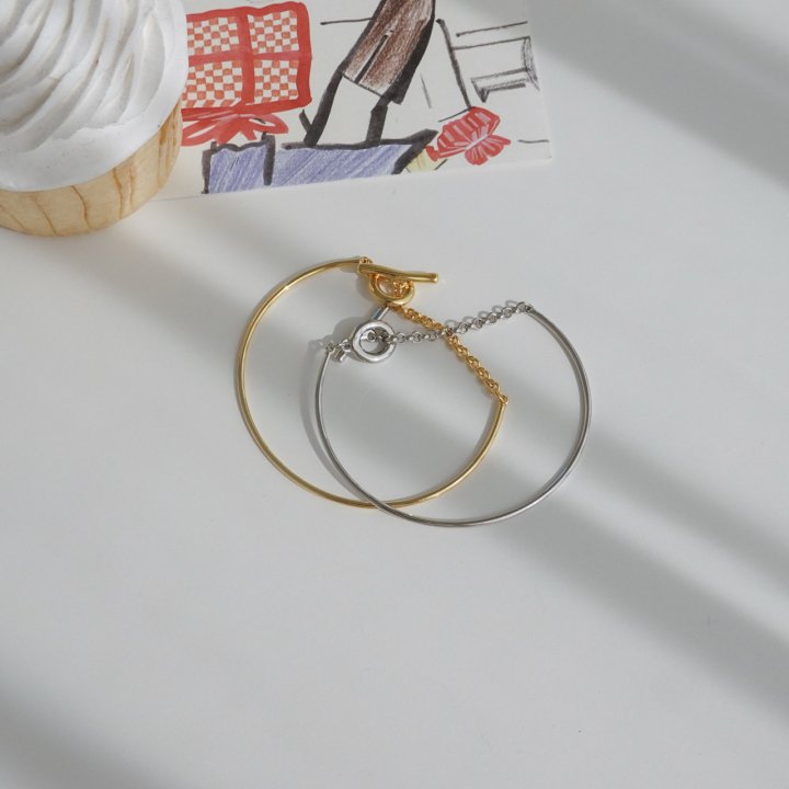 Eeiitt - Korean Women Fashion - #momslook - Dia Simple Bracelet - 10
