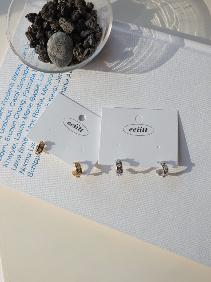 Eeiitt - Korean Women Fashion - #momslook - Laboem Cubic Earring - 9