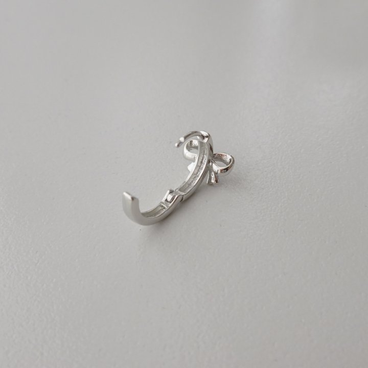 Eeiitt - Korean Women Fashion - #pursuepretty - Miyou Mini Ribbon Ring Earring - 6