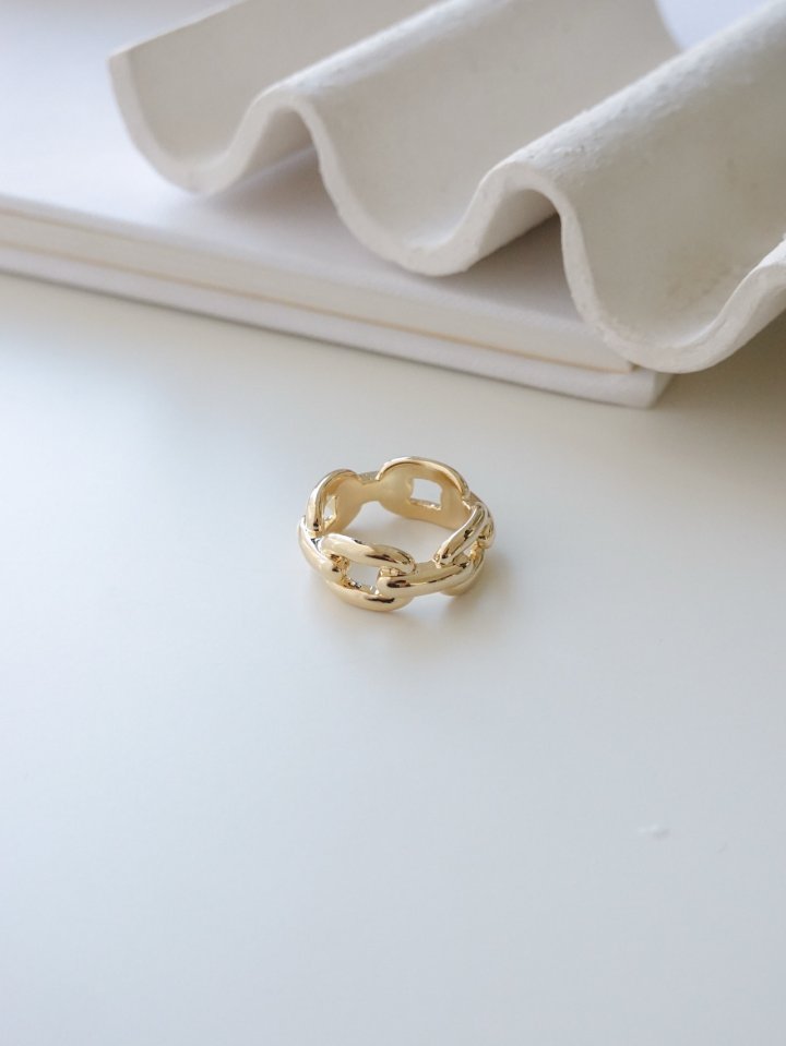 Eeiitt - Korean Women Fashion - #pursuepretty - Remember Chain Ring - 3