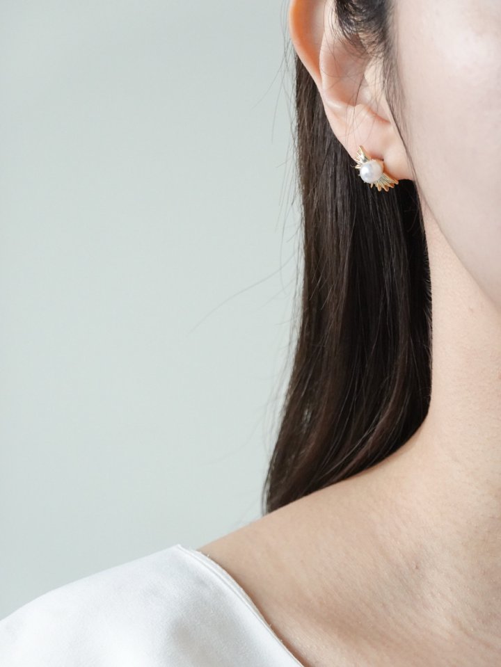 Eeiitt - Korean Women Fashion - #restrostyle - Inga Sunshine Earring - 11