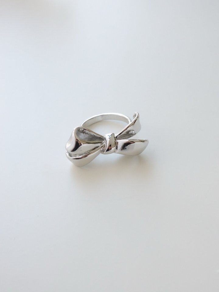 Eeiitt - Korean Women Fashion - #romanticstyle - Lala Ribbon Ring - 6