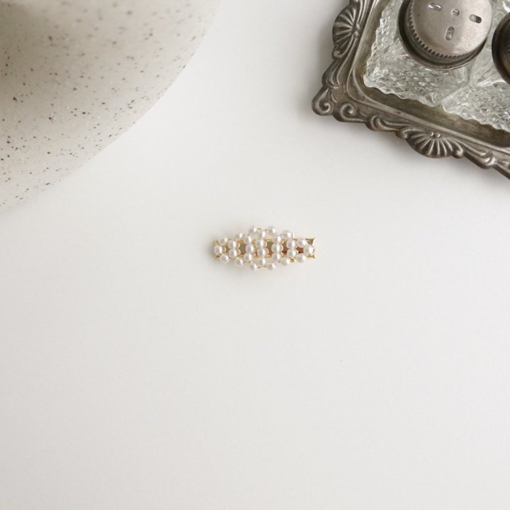 Eeiitt - Korean Women Fashion - #romanticstyle - Mini Pearl Hairpin - 2