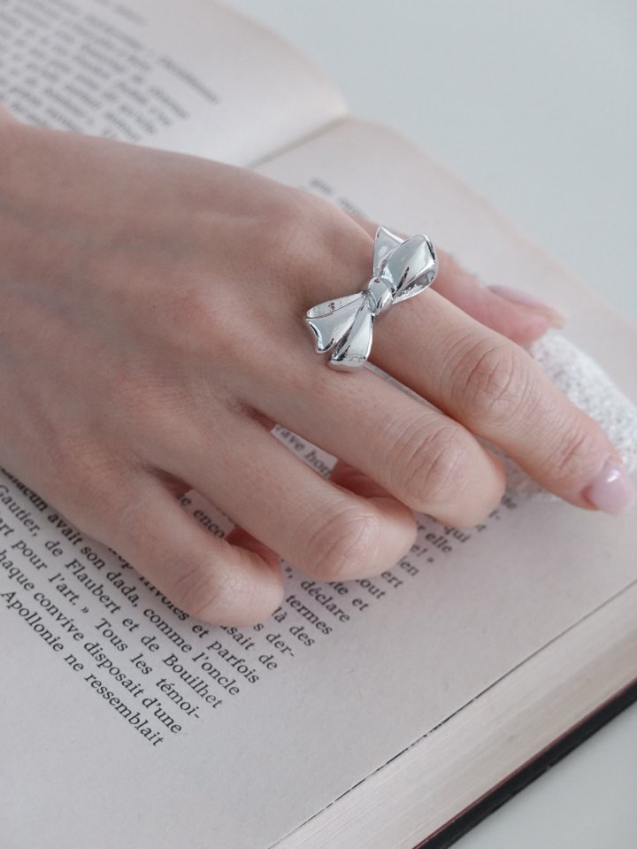 Eeiitt - Korean Women Fashion - #thatsdarling - Lala Ribbon Ring - 8