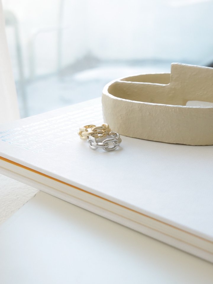 Eeiitt - Korean Women Fashion - #thelittlethings - Remember Chain Ring - 8