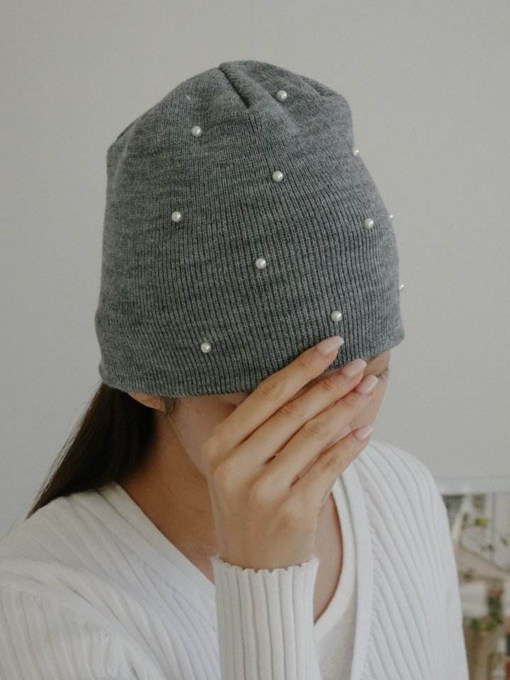 Eeiitt - Korean Women Fashion - #thelittlethings - Mini Pearl Beanie - 6