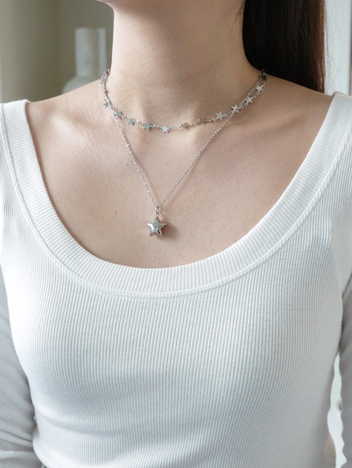 Eeiitt - Korean Women Fashion - #thelittlethings - Star Born Necklace - 2