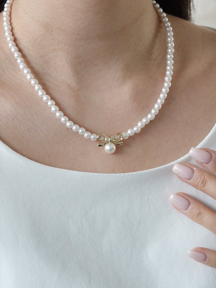 Eeiitt - Korean Women Fashion - #vintageinspired - Elysian Ribbon Necklace - 7