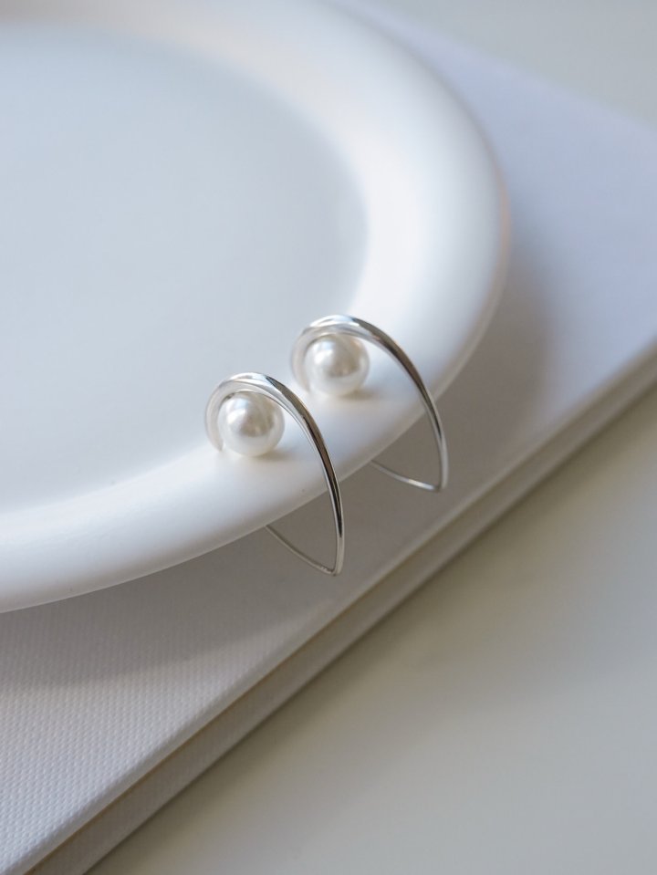 Eeiitt - Korean Women Fashion - #momslook - Evita Pearl Necklace - 4