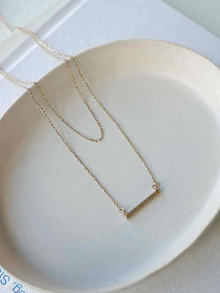 Eeiitt - Korean Women Fashion - #womensfashion - Lu Layered Necklace - 3