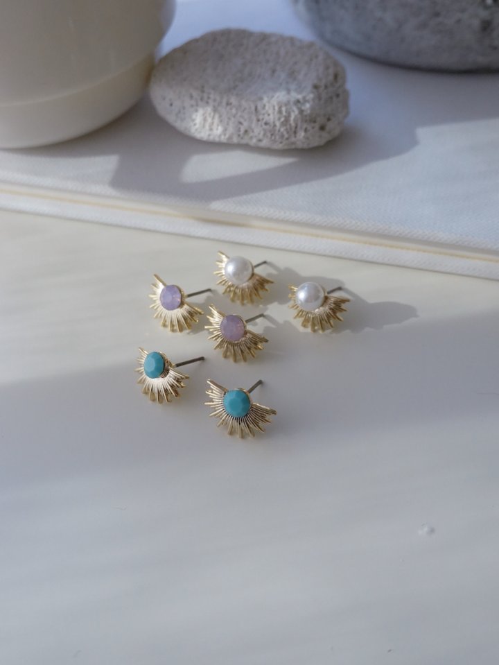 Eeiitt - Korean Women Fashion - #womensfashion - Inga Sunshine Earring
