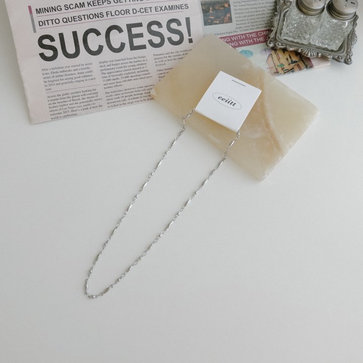 Eeiitt - Korean Women Fashion - #womensfashion - Tritiny Surgical Necklace - 8
