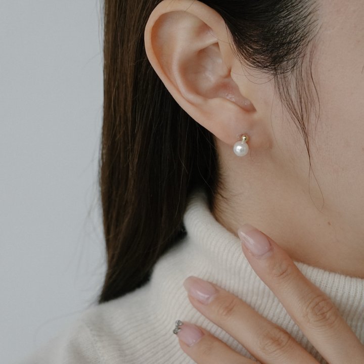 Eeiitt - Korean Women Fashion - #womensfashion - Moring Pearl Earring - 8