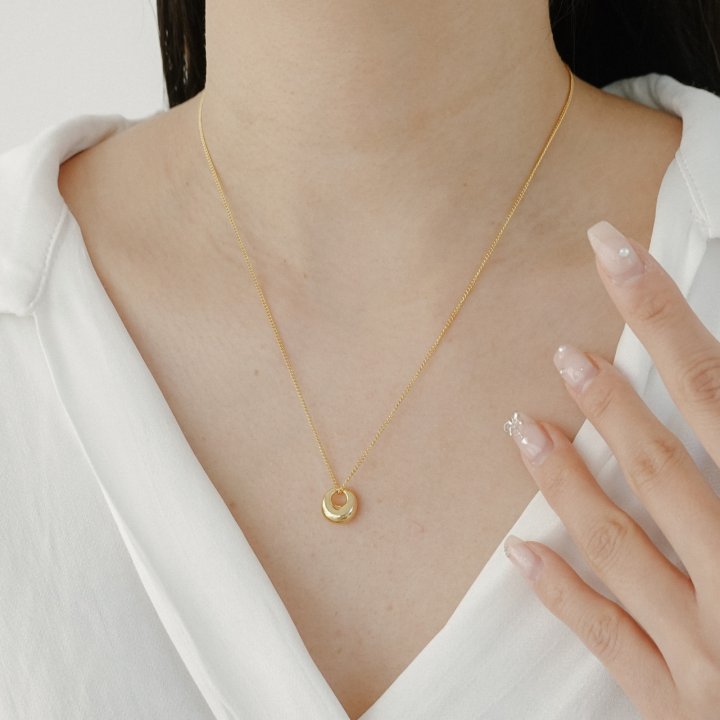 Eeiitt - Korean Women Fashion - #womensfashion - Mini Crering Necklace