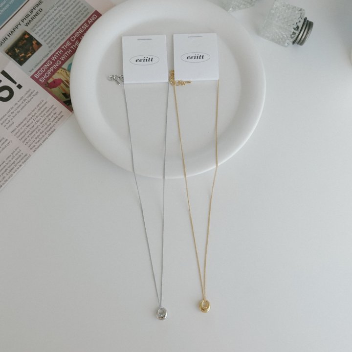 Eeiitt - Korean Women Fashion - #womensfashion - Mini Crering Necklace - 9