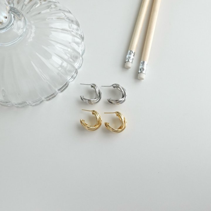 Eeiitt - Korean Women Fashion - #womensfashion - Misera Ring Earring - 10