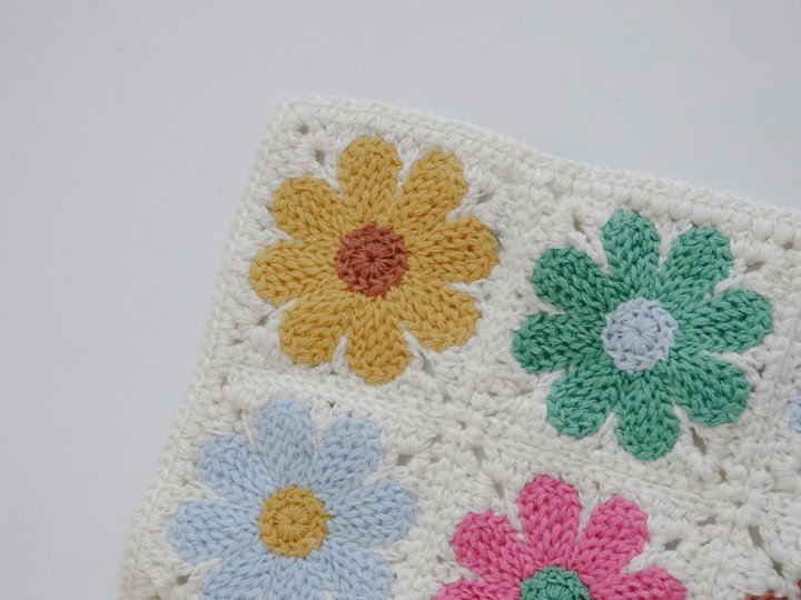 Eeiitt - Korean Women Fashion - #womensfashion - Color Flower Hair Kerchief - 5