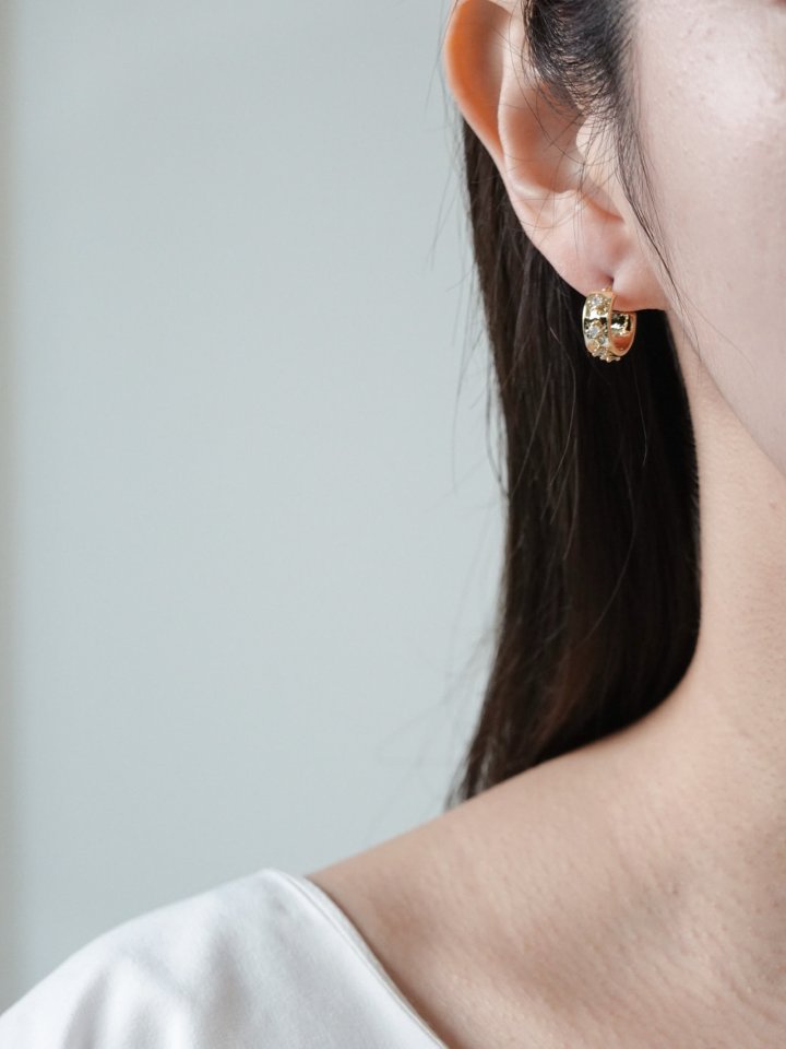 Eeiitt - Korean Women Fashion - #womensfashion - Laboem Cubic Earring - 8