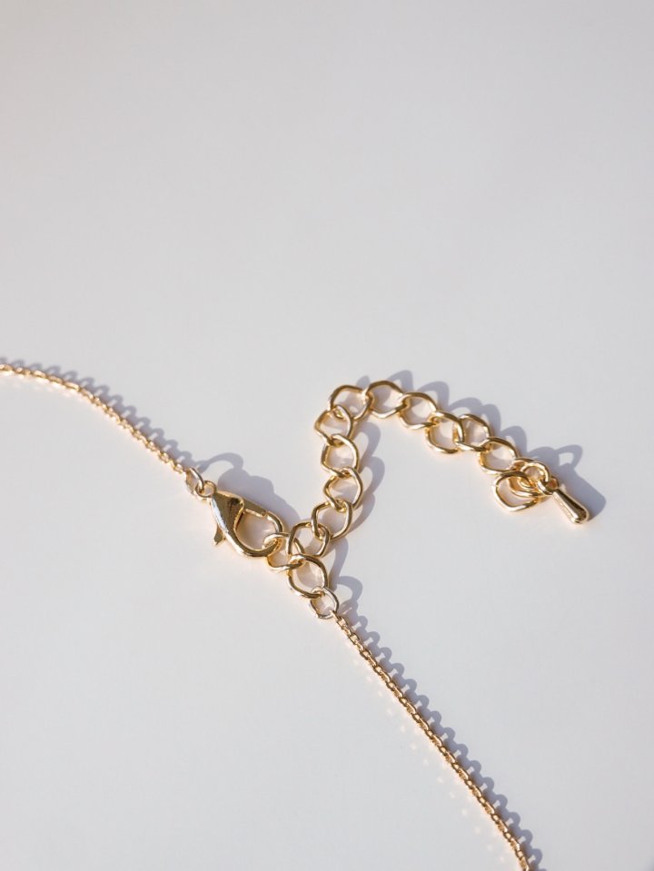 Eeiitt - Korean Women Fashion - #womensfashion - Balond Cross Necklace - 5