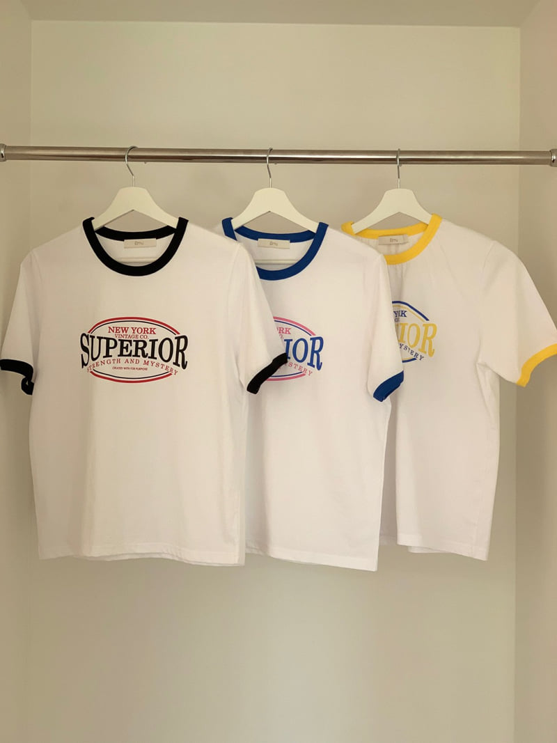 Elmu - Korean Women Fashion - #momslook - Super Tee - 12