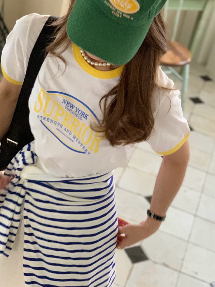 Elmu - Korean Women Fashion - #momslook - Super Tee - 6