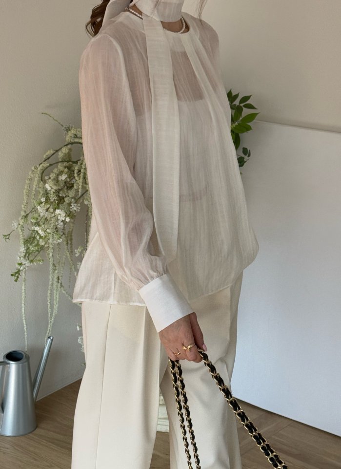 Elmu - Korean Women Fashion - #womensfashion - Madeleine Blouse - 4