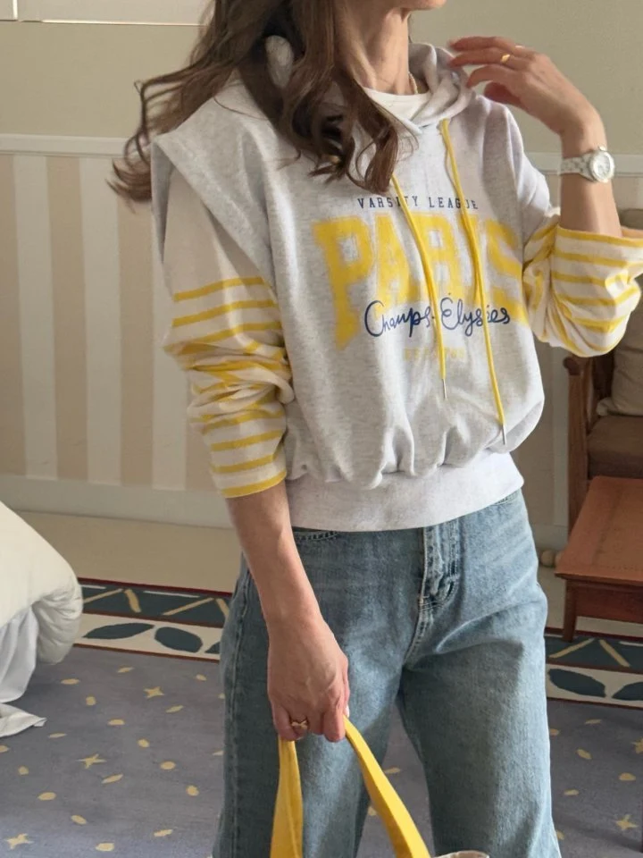 Elmu - Korean Women Fashion - #momslook - Paris Hood Vest - 6