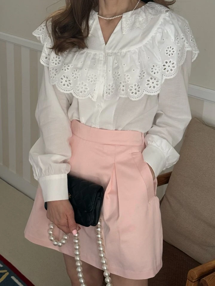 Elmu - Korean Women Fashion - #momslook - Rien Blouse - 2