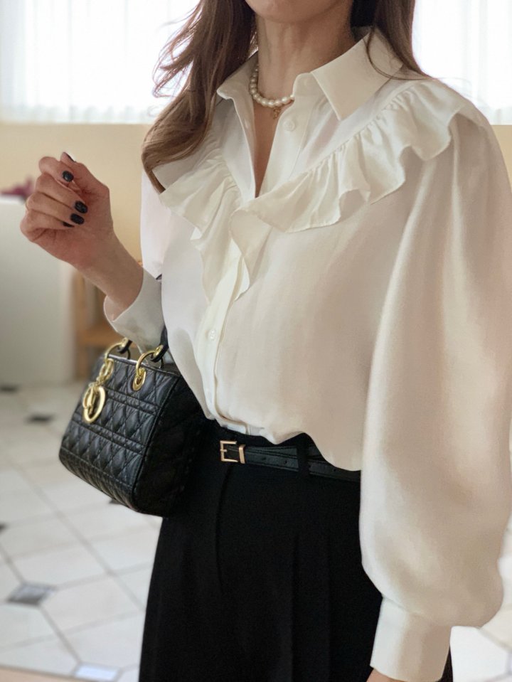 Elmu - Korean Women Fashion - #pursuepretty - Yumi Blouse - 5