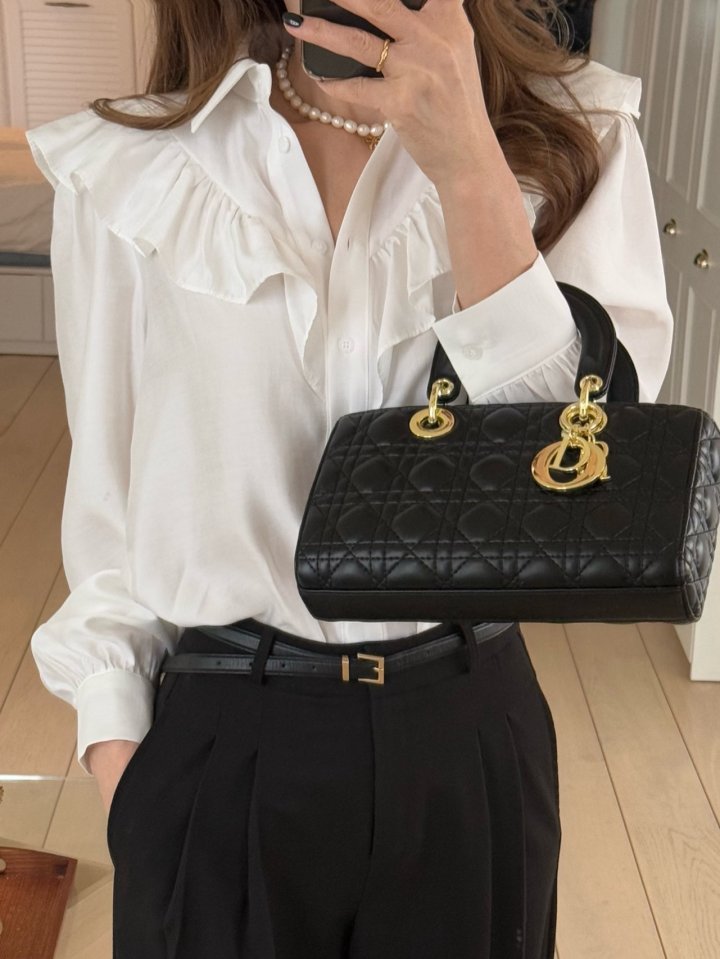 Elmu - Korean Women Fashion - #restrostyle - Yumi Blouse - 6