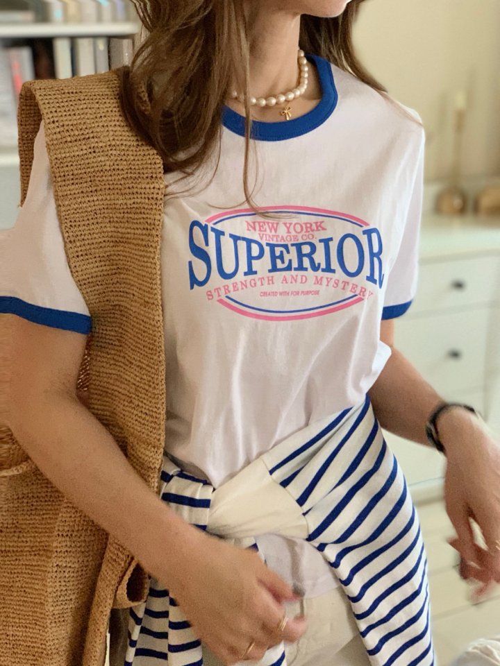Elmu - Korean Women Fashion - #restrostyle - Super Tee