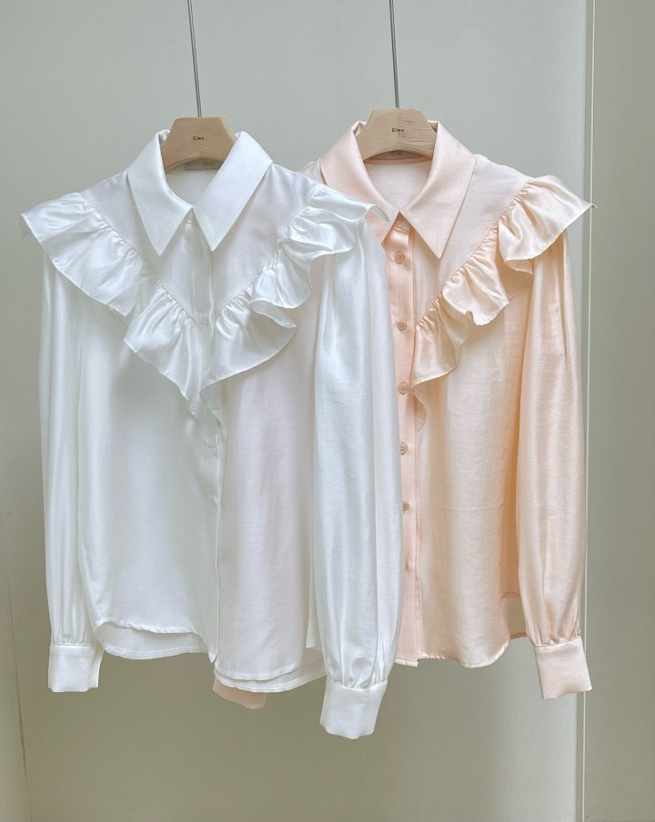 Elmu - Korean Women Fashion - #romanticstyle - Yumi Blouse - 7