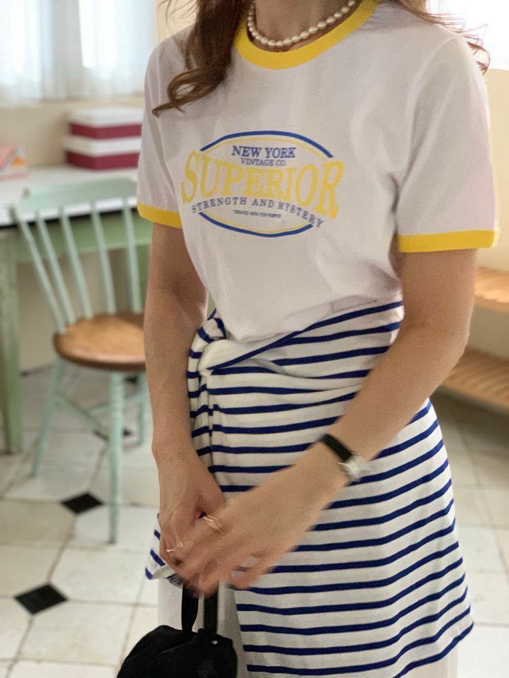 Elmu - Korean Women Fashion - #shopsmall - Super Tee - 4