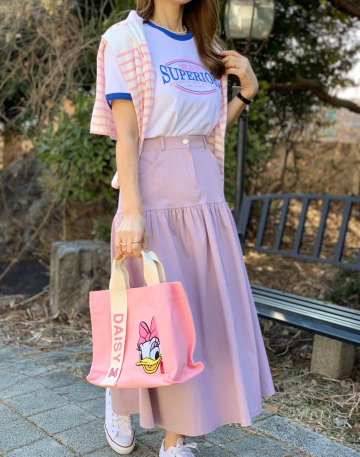 Elmu - Korean Women Fashion - #thelittlethings - Fril Jean Skirt - 2