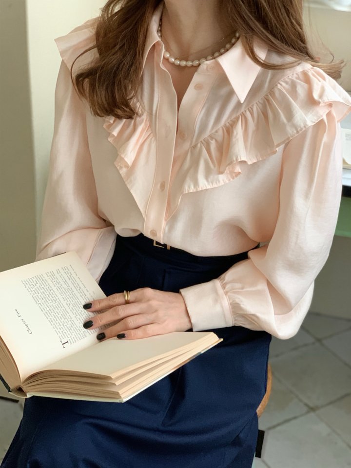 Elmu - Korean Women Fashion - #womensfashion - Yumi Blouse - 2