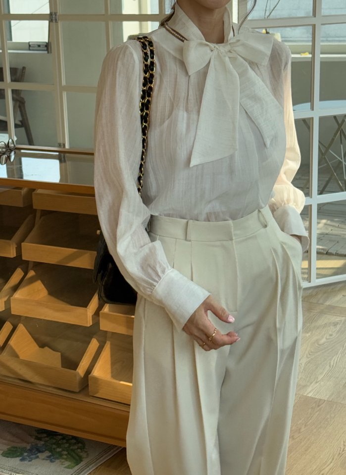 Elmu - Korean Women Fashion - #womensfashion - Madeleine Blouse - 5