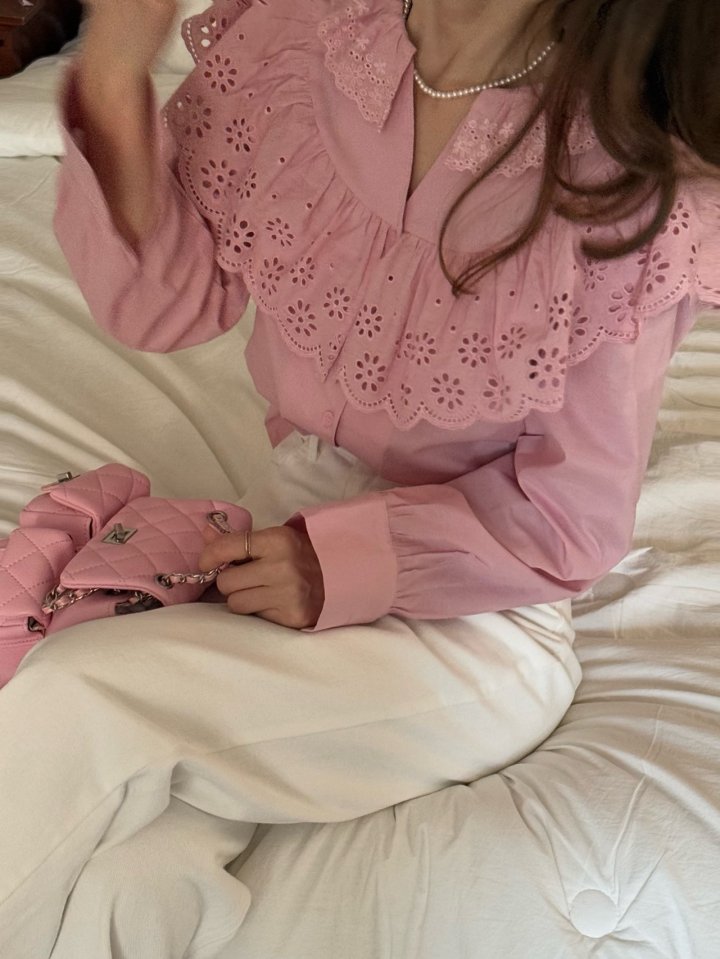 Elmu - Korean Women Fashion - #womensfashion - Rien Blouse - 5