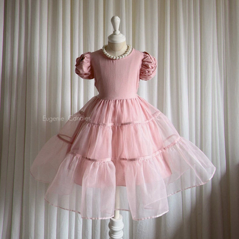 Eugenie Candies - Korean Children Fashion - #childrensboutique - Summer Shavet One-piece - 6